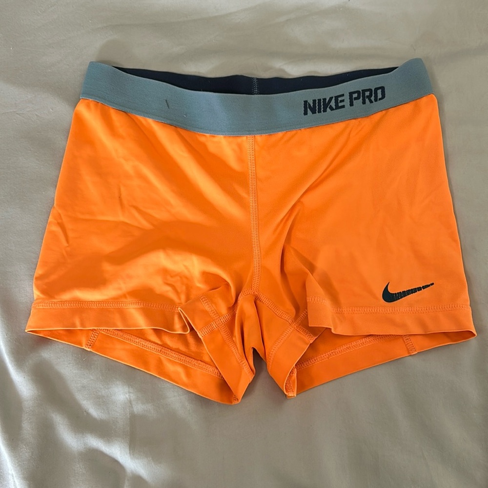 NIKE orange shorts!